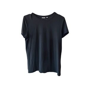 Babaton Womens Black Tencel Lyocell Stretch Crew Neck T-Shirt M